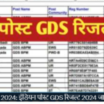 GDS 3rd Merit List 2024