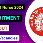 RRC CR Medical Staff Nurse Vacancy 2024