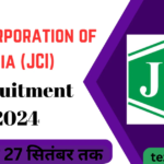 JCI Junior Inspector Vacancy 2024